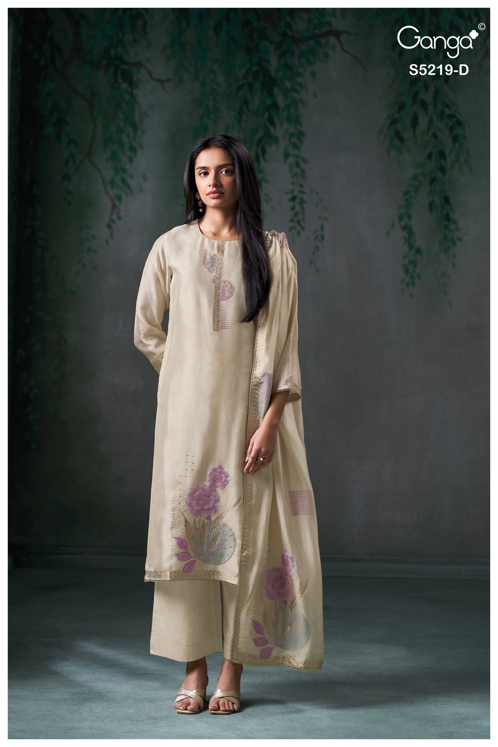 JEESHKA 5219 SERIES BY GANGAFASHION Stylish Beautiful Colourful VISCOSE JACOUARD Dresses At Wholesale Price
